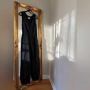 Black Sleeveless Jumpsuit